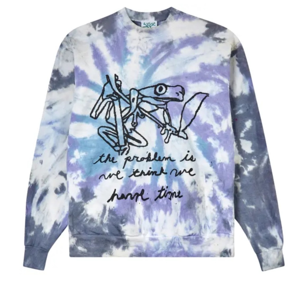 ONLINE CERAMICS Tie-Dye Graphic Sweatshirt